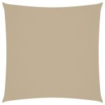 Pânză parasolar, bej, 6x6 m, țesătură oxford, pătrat GartenMobel Dekor