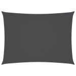 Pânză parasolar antracit 3x4,5 m țesătură oxford dreptunghiular GartenMobel Dekor
