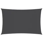 Parasolar, antracit, 4x7 m, țesătură oxford, dreptunghiular GartenMobel Dekor