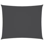 Parasolar, antracit, 5x6 m, țesătură oxford, dreptunghiular GartenMobel Dekor