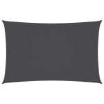 Parasolar, antracit, 5x8 m, țesătură oxford, dreptunghiular GartenMobel Dekor