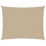 Parasolar, bej, 2,5x4 m, țesătură oxford, dreptunghiular GartenMobel Dekor