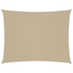 Parasolar, bej, 2,5x4 m, țesătură oxford, dreptunghiular GartenMobel Dekor