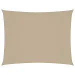 Parasolar, bej, 5x6 m, țesătură oxford, dreptunghiular GartenMobel Dekor