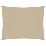 Parasolar, bej, 6x8 m, țesătură oxford, dreptunghiular GartenMobel Dekor