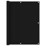 Paravan de balcon, negru, 120 x 300 cm, țesătură oxford GartenMobel Dekor