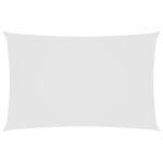 Pânză parasolar, alb, 2,5x5 m, țesătură oxford, dreptunghiular GartenMobel Dekor