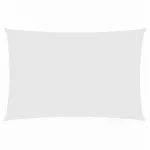 Pânză parasolar, alb, 2x4,5 m, țesătură oxford, dreptunghiular GartenMobel Dekor