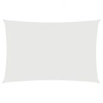 Pânză parasolar, alb, 2x4 m, țesătură oxford, dreptunghiular GartenMobel Dekor