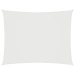 Pânză parasolar, alb, 3x5 m, țesătură oxford, dreptunghiular GartenMobel Dekor