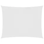 Pânză parasolar, alb, 5x6 m, țesătură oxford, dreptunghiular GartenMobel Dekor