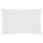 Pânză parasolar, alb, 5x8 m, țesătură oxford, dreptunghiular GartenMobel Dekor