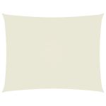 Pânză parasolar, crem, 2,5x4 m, țesătură oxford, dreptunghiular GartenMobel Dekor