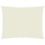 Pânză parasolar, crem, 2,5x4 m, țesătură oxford, dreptunghiular GartenMobel Dekor