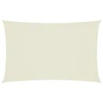 Pânză parasolar, crem, 2,5x5 m, țesătură oxford, dreptunghiular GartenMobel Dekor