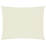 Pânză parasolar, crem, 3,5x5 m, țesătură oxford, dreptunghiular GartenMobel Dekor