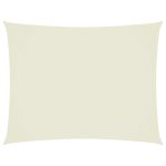 Pânză parasolar, crem, 3x6 m, țesătură oxford, dreptunghiular GartenMobel Dekor