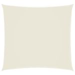 Pânză parasolar, crem, 4x4 m, țesătură oxford, pătrat GartenMobel Dekor