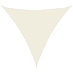 Pânză parasolar, crem, 4x4x4 m, țesătură oxford, triunghiular GartenMobel Dekor