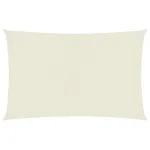 Pânză parasolar, crem, 4x7 m, țesătură oxford, dreptunghiular GartenMobel Dekor