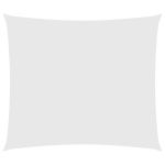 Parasolar, alb, 2,5x3 m, țesătură oxford, dreptunghiular GartenMobel Dekor