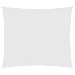 Parasolar, alb, 2,5x3 m, țesătură oxford, dreptunghiular GartenMobel Dekor