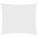 Parasolar, alb, 2x2,5 m, țesătură oxford, dreptunghiular GartenMobel Dekor