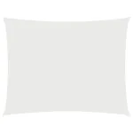 Parasolar, alb, 2x3,5 m, țesătură oxford, dreptunghiular GartenMobel Dekor
