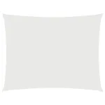 Parasolar, alb, 2x3 m, țesătură oxford, dreptunghiular GartenMobel Dekor