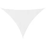 Parasolar, alb, 3x3x4,24 m, țesătură oxford, triunghiular GartenMobel Dekor