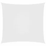 Parasolar, alb, 6x6 m, țesătură oxford, pătrat GartenMobel Dekor
