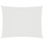 Parasolar, alb, 6x7 m, țesătură oxford, dreptunghiular GartenMobel Dekor