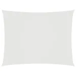 Parasolar, alb, 6x7 m, țesătură oxford, dreptunghiular GartenMobel Dekor