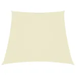 Parasolar, crem, 2/4x3 m, țesătură oxford, trapez GartenMobel Dekor