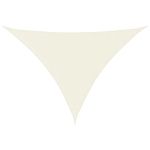 Parasolar, crem, 2,5x2,5x3,5 m, țesătură oxford, triunghiular GartenMobel Dekor