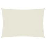 Parasolar, crem, 2,5x4,5 m, țesătură oxford, dreptunghiular GartenMobel Dekor