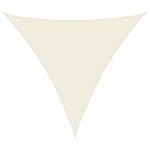 Parasolar, crem, 4,5x4,5x4,5 m, țesătură oxford, triunghiular GartenMobel Dekor