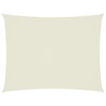 Parasolar, crem, 6x8 m, țesătură oxford, dreptunghiular GartenMobel Dekor