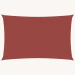 Parasolar, cărămiziu, 5x8 m, țesătură oxford, dreptunghiular GartenMobel Dekor