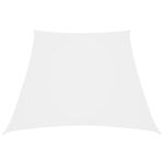 Pânză parasolar, alb, 3/4x3 m, țesătură oxford, trapez GartenMobel Dekor
