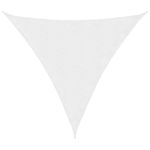 Pânză parasolar, alb, 6x6x6 m, țesătură oxford, triunghiular GartenMobel Dekor
