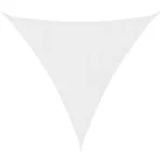 Pânză parasolar, alb, 6x6x6 m, țesătură oxford, triunghiular GartenMobel Dekor