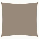 Pânză parasolar, gri taupe, 7x7 m, țesătură oxford, pătrat  GartenMobel Dekor