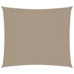 Pânză parasolar gri taupe 2x2,5m țesătură oxford dreptunghiular GartenMobel Dekor