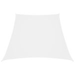 Parasolar, alb, 2/4x3 m, țesătură oxford, trapez GartenMobel Dekor
