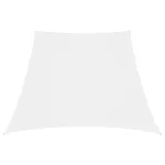 Parasolar, alb, 3/5x4 m, țesătură oxford, trapez GartenMobel Dekor
