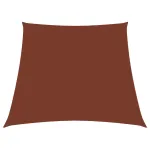 Parasolar, cărămiziu, 2/4x3 m, țesătură oxford, trapez GartenMobel Dekor