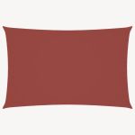 Parasolar, cărămiziu, 2,5x5 m, țesătură oxford, dreptunghiular GartenMobel Dekor