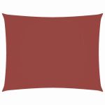 Parasolar, cărămiziu, 2x3,5 m, țesătură oxford, dreptunghiular GartenMobel Dekor