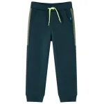 Pantaloni de trening pentru copii cu cordon verde mușchi 92 GartenMobel Dekor